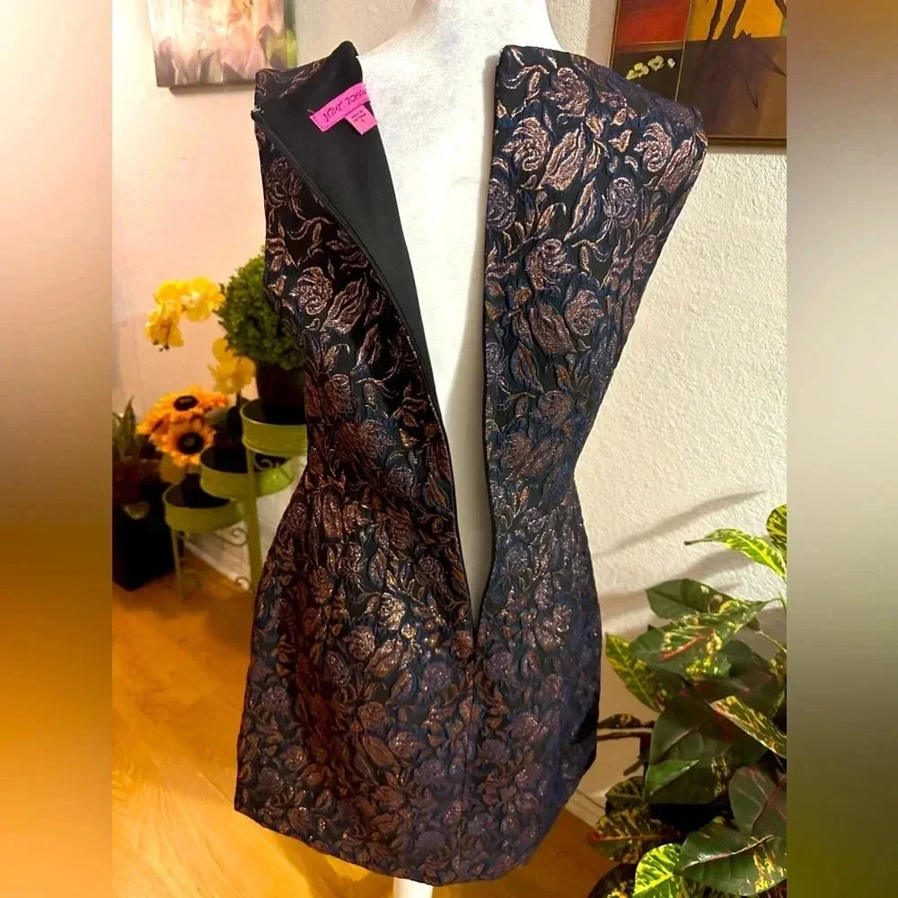 Betsy Johnson mini dress size 8 - Picture 7 of 14